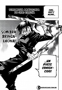 Maki (older), usando a arma amaldiçoada grau especial 